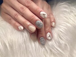 大理石ネイル