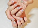 夏色ニュアンスネイル