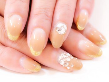 ティアラリュクス 東林間店(Tiara Luxe)/カラグラ+ラメライン初回¥7080