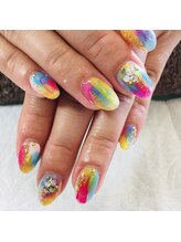 アールデザインストア(R-Design store)/塗りかけネイル