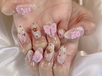 チョアネイル 渋谷店(CHOA NAIL)の写真/《7日前まで予約限定》キャラクター3D痛ネイルが大人気◎スゴ腕ネイリストだから出来るデザインで気分UP*