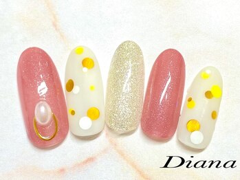 定額ネイル　7,700円　A‐042