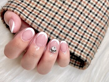 エムネイル(M-Nail)/★ホワイトフレンチネイル★