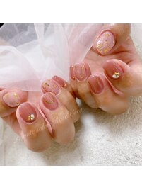 秋色ネイル