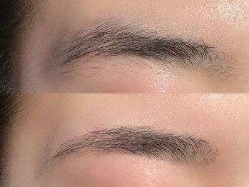 アイブロウドット 大宮(iBROW.)/美眉スタイリングbefore→After
