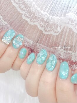 ファラウェイネイル(Faraway nail)/冬ネイル♪