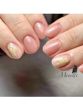 ミネット(Minette)/【2本アート】ミモザネイル