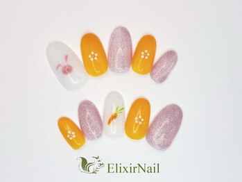 エリクサーネイル 池袋(Elixir Nail)/定額a シンプル/クーポン使用