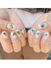 ハズグラスネイル(Haze Grass nail)/ニュアンス