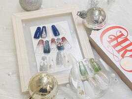 クリスマスネイル