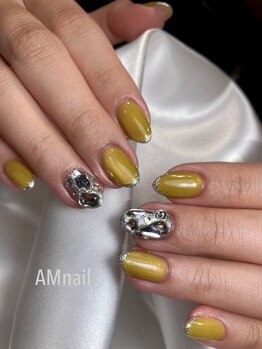 黄色マグ×ビジュー