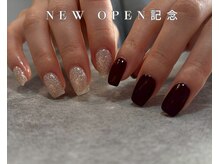 自爪風ネイル/埋め尽くしネイル