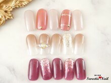 スウィーティーネイル 川越クレアモール店(Sweetie Nail)の雰囲気（人気のトレンドアート♪季節限定デザイン☆6600円＆7700円）