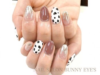 バニーアイズ 博多店(Bunny eyes)/アニマル柄ネイル