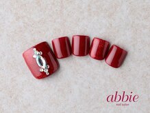 ネイルサロン アビー 宮益坂店(abbie)/ボルドービジュー◇￥11715