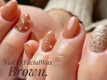 ブラウン(Brown.)/定額シンプル＋10本長さだし