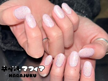 ネイルマフィア 原宿(NAIL MAFIA)/フラッシュ/春カラー/シンプル