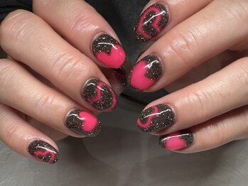 シエル(Ciel)/ブラックにピンクハート♪♪