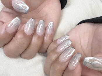 モルネイル(MORU nail)/ファイヤーデザイン.