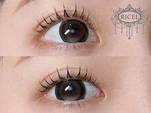 RICELの人気まつげパーマメニューやエクステデザインで自分だけの“かわいい”お目元を叶えるサロンです^^