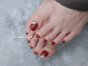 コチャネイル(COCHA NAIL)/【フットジェルネイル】
