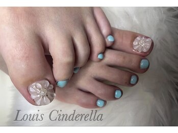 ルイシンデレラ×バニラ(LOUISCINDERELLA×vanilla)の写真/足元もばっちりこだわりたい方必見！パーツ付け放題あり☆魅せる足元で、指先までぬかりなく美しく。