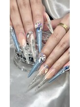 クロスネイル 渋谷店(CROSS nail)/華やかロングネイル
