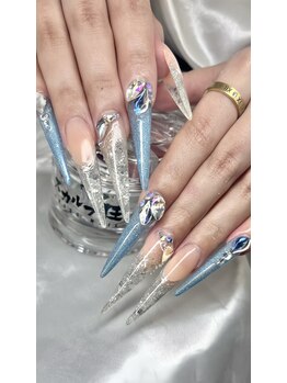 クロスネイル 渋谷店(CROSS nail)/華やかロングネイル