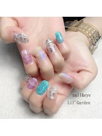 持ち込みネイル＊パラジェル可能