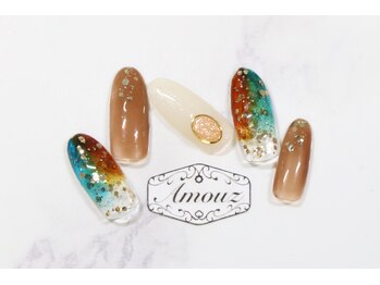 アモウズ(Amouz)/定額【テーマ:くすみカラー】1