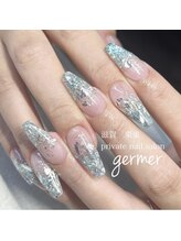 ジェルメ(germer)/ラメグラデーションスカルプ！