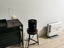 アロマリンパマッサージ アンド オーガニックフェイシャル フランジパニ/加湿器・空気清浄機設置