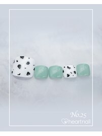 フットネイル：No.25