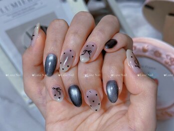 リュクス(LUXE)/可愛いチークネイル