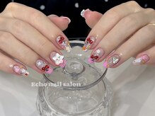 エコー(Echo)/春のさくらんぼネイル