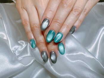 【パラジェル】マグネットネイル