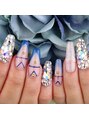 レイラ ネイルサロンアンドスクール(Leyla nailsalon&school) ストーン埋め尽くし