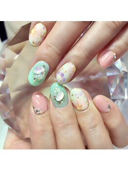 アイリッシュネイル 久屋大通店(Irish Nail)/お花ネイル