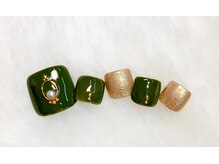 フィールネイル 天王町店(feelnail)/フット　トレンド定額　9500円
