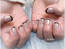 ブリノス(BLINOSS)/ショートネイル☆フレンチ