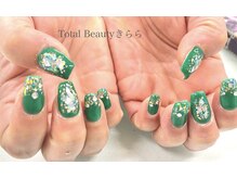 ネイルサロン きらら 藤沢本店/グリーンデザイン