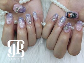 マグネットグラデーションネイル