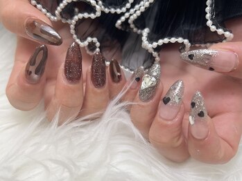 ケードット(K.)/バレンタインネイル