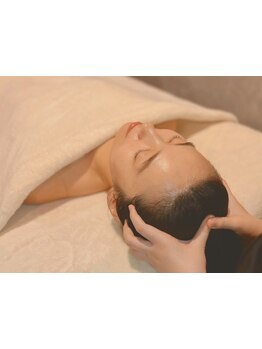 ヘッドスパで癒されたい