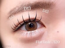 エレット 渋谷店(ERETTO)/ フラットマットエクステ120本