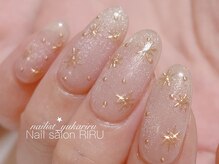 リル(RIRU)/マグネット×ミラーネイル