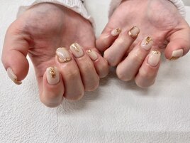 ミラーアート☆ゴールドライン