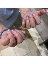 エーナイン イオンモール苗穂店/キラキラ×ラメグラデーション