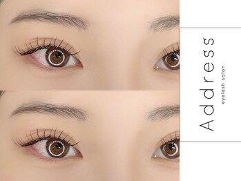 アドレス 札幌大通店(Address)の写真/圧倒的なもちの良さが人気の【バインドロック】エクステ1本1本に濃さを出してトレンド感のある目元に♪