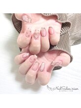 イリゼ(iriser)/川崎/ハートネイル/ミラーネイル